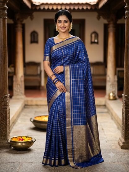 Pure Mysore Silk Saree.
