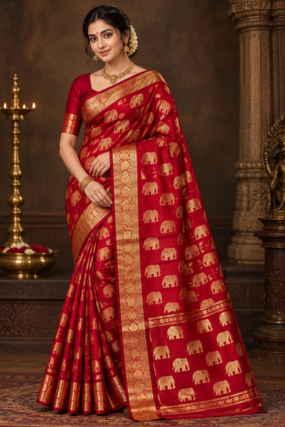 Pure Mysore Silk Saree.