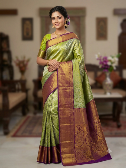 Pure Kanchipuram Silk Saree