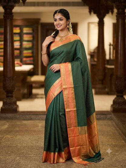 Pure Mysore Silk Saree.