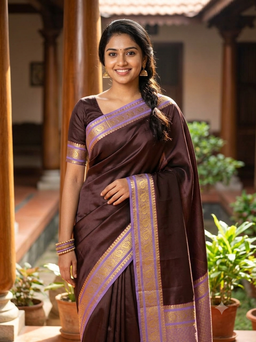 Pure Mysore Silk Saree.