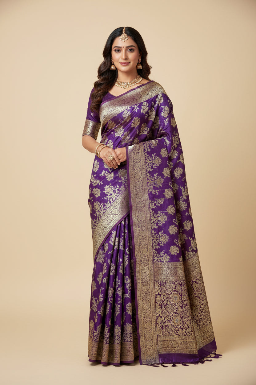 Pure Kanchipuram Silk Saree
