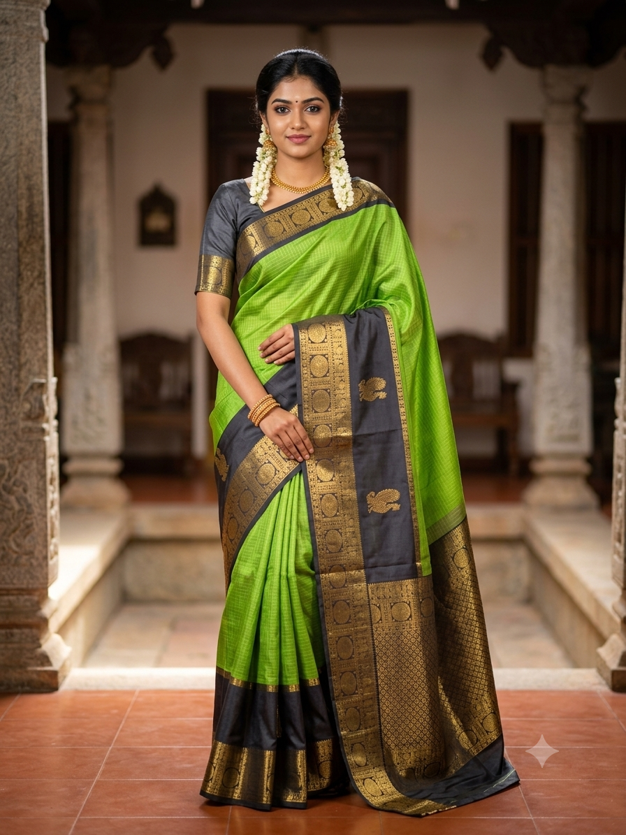 Pure Kanchipuram Silk Saree