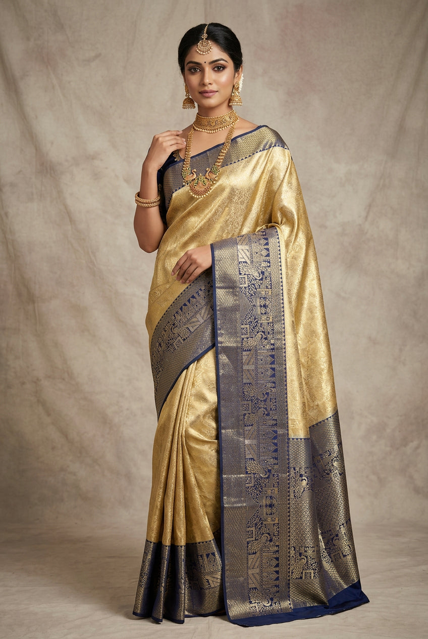 Pure Kanchipuram Silk Saree