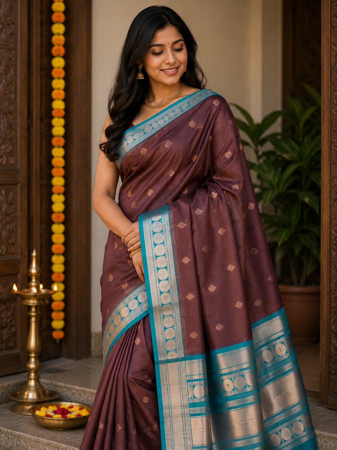 Pure Kanchipuram Silk Saree