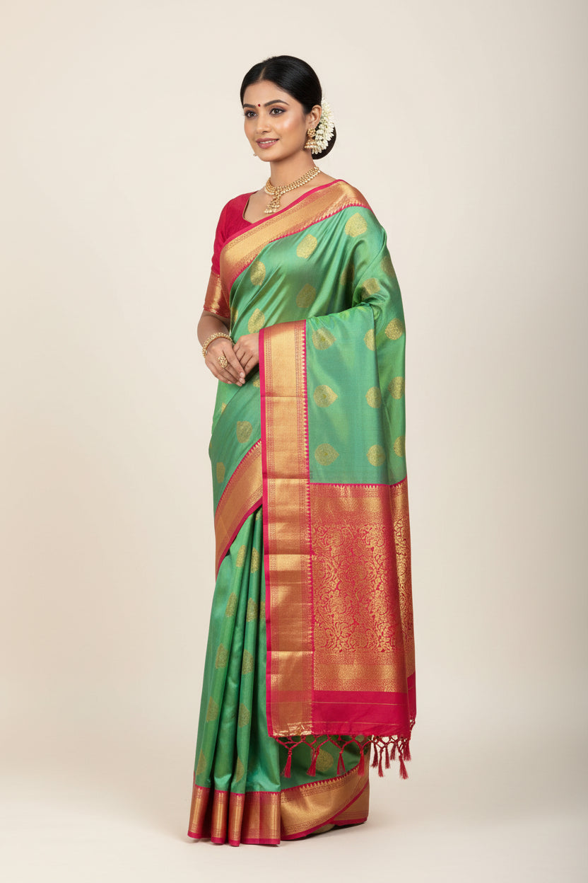 Pure Kanchipuram Silk Saree