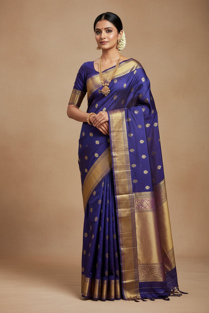 Kanchi Mix Silk Saree