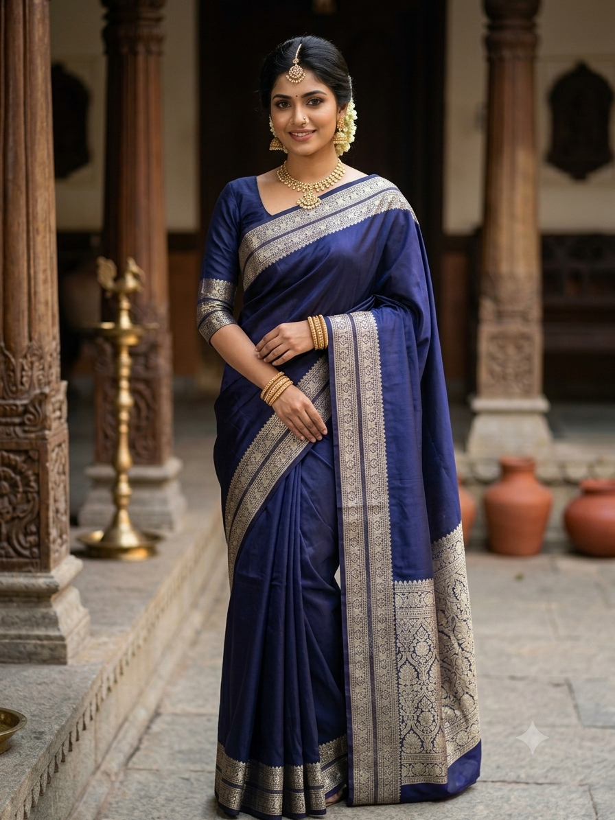 Artificial / Mix Crape Sarees