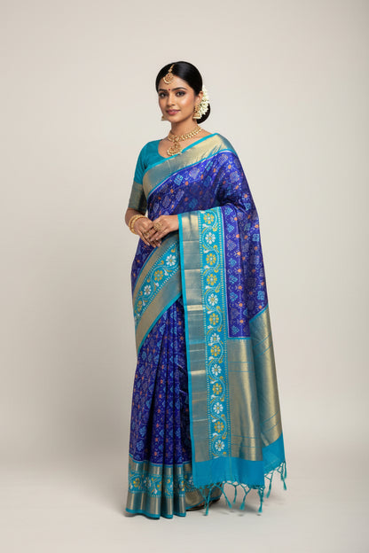 Kanchi Pure Pochampalli Silk