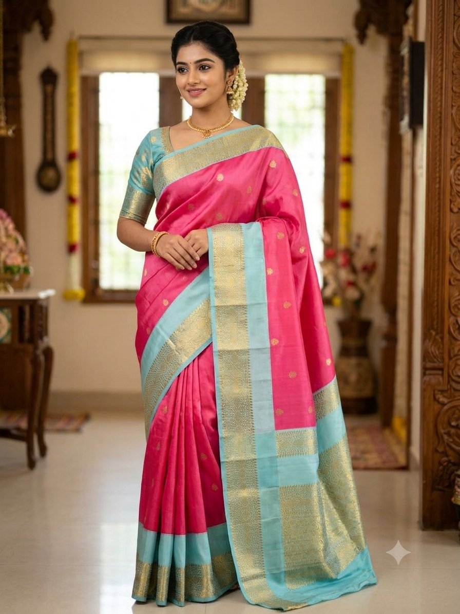 Pure Kanchipuram Silk Saree