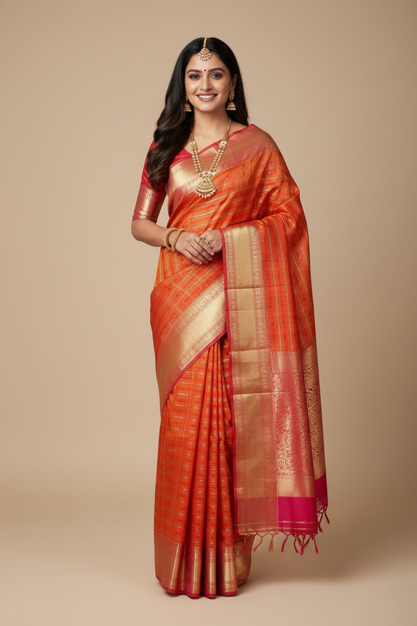Pure Kanchipuram Silk Saree