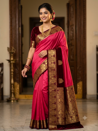 Artificial / Mix Crape Sarees