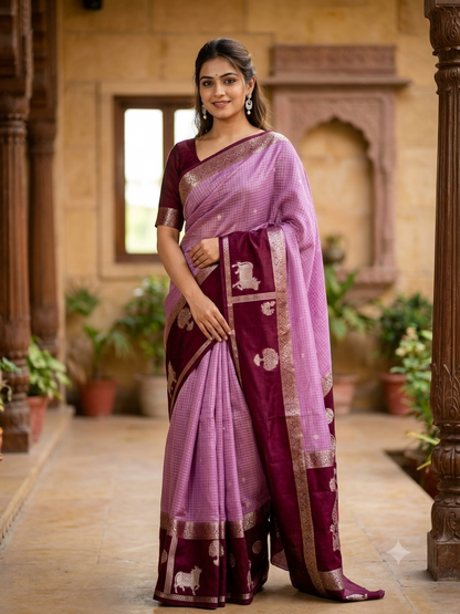 Artificial / Mix Crape Sarees