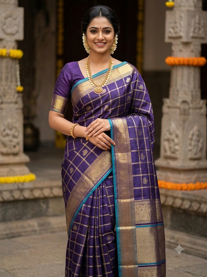 Pure Kanchipuram Silk Saree
