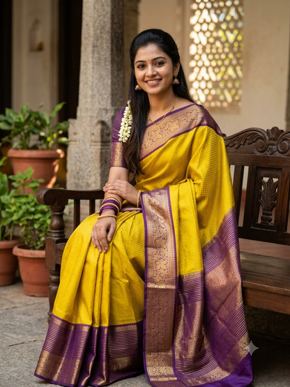 Pure Kanchipuram Silk Saree