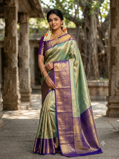 Pure Kanchipuram Silk Saree