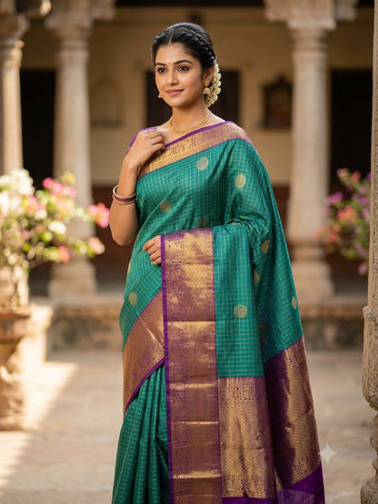 Pure Kanchipuram Silk Saree