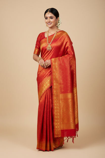 Raw Silk Saree.