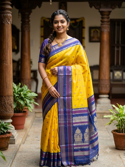 Kanchi Mix Silk Saree