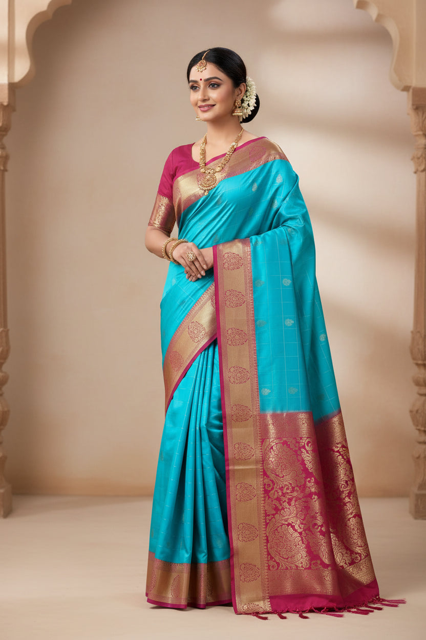 Pure Kanchipuram Silk Saree