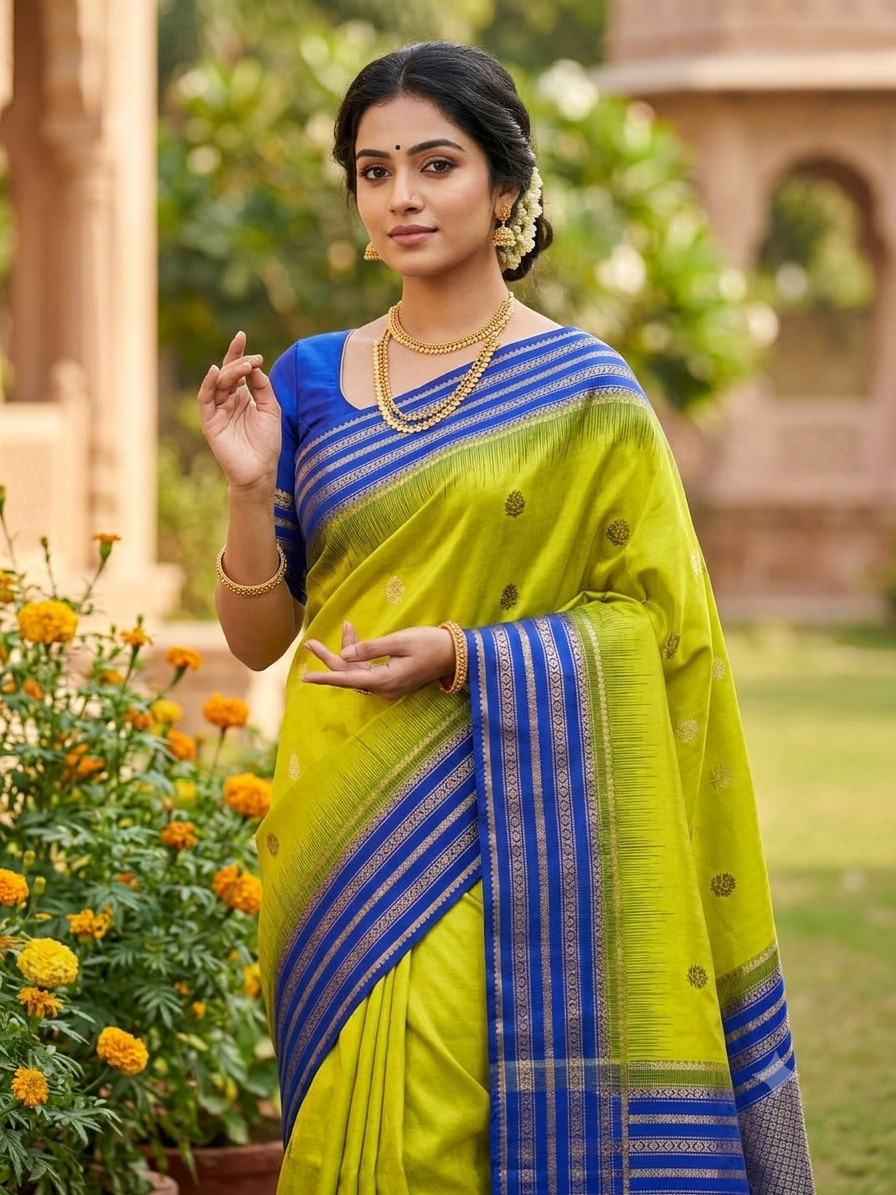 Pure Kanchipuram Silk Saree