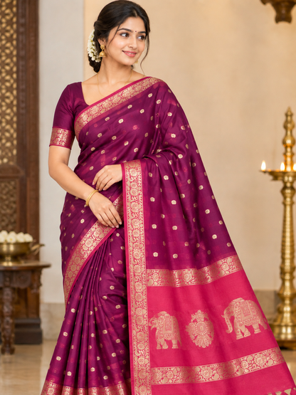 Artificial / Mix Crape Sarees