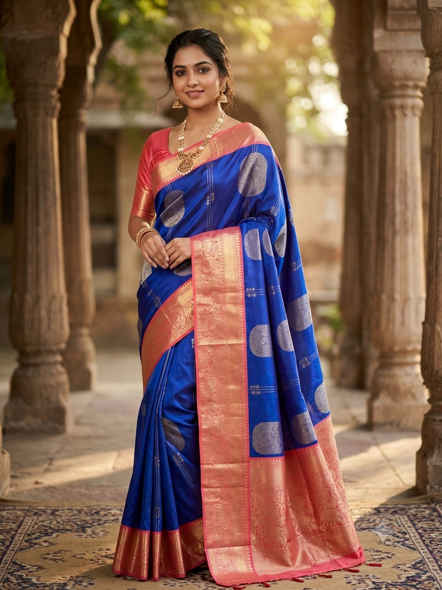 Pure Kanchipuram Silk Saree