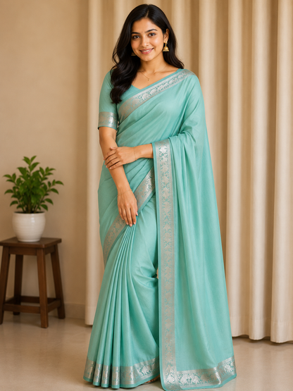 Artificial / Mix Crape Sarees