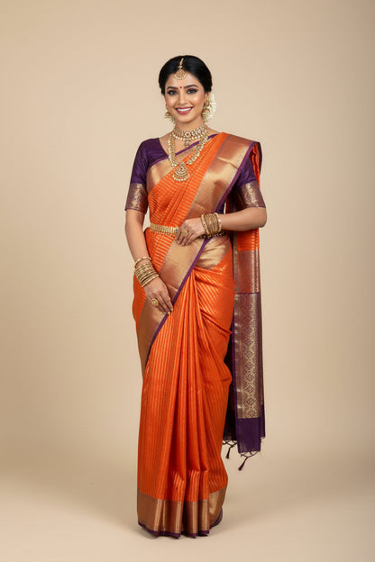 Pure Mysore Silk Saree.