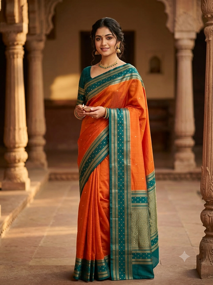 Pure Mysore Silk Saree.