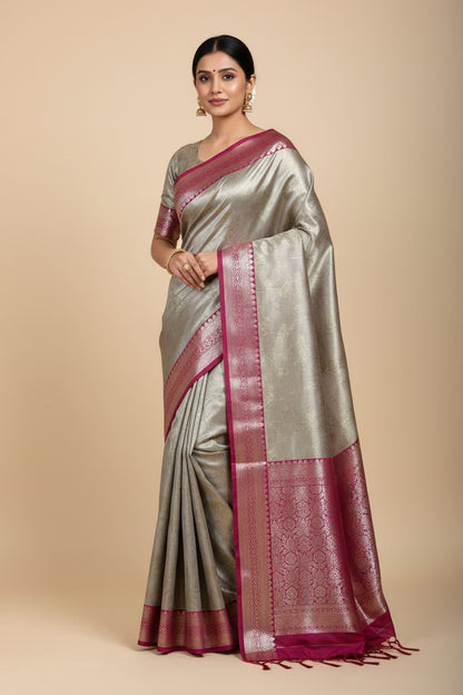 Kanchi Mix Silk Saree
