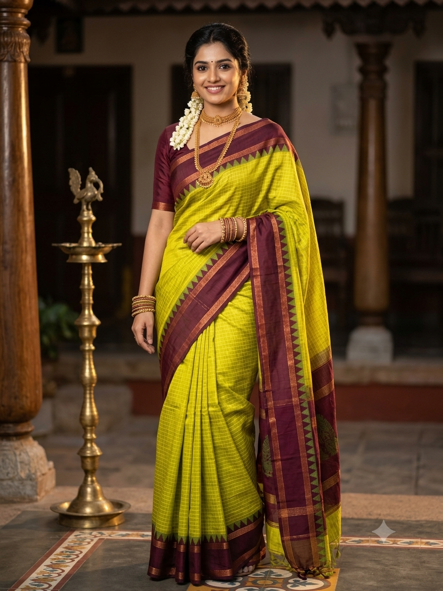 Pure Cotton Silk Saree