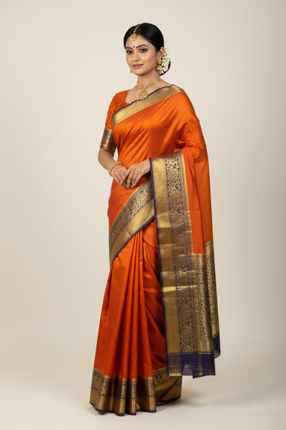 Pure Mysore Silk Saree ( 60 Grams )