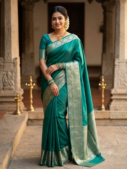Pure Mysore Silk Saree.