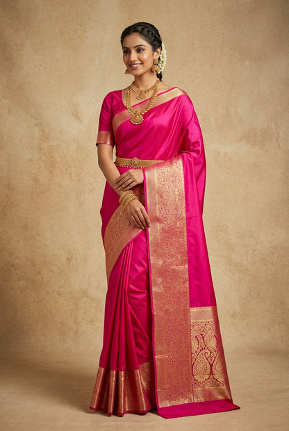 Pure Mysore Silk Saree.