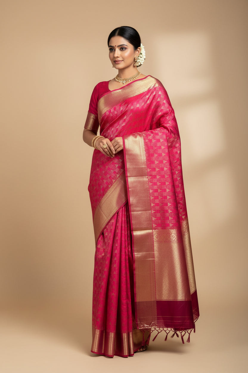 Pure Kanchipuram Silk Saree