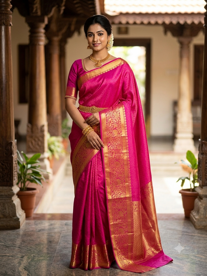 Raw Silk Saree.
