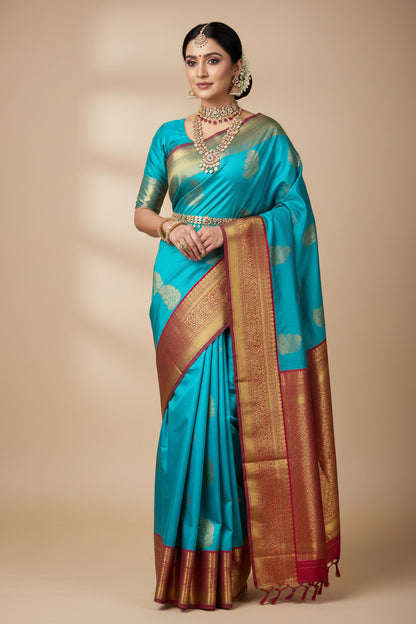 Pure Kanchipuram Silk Saree