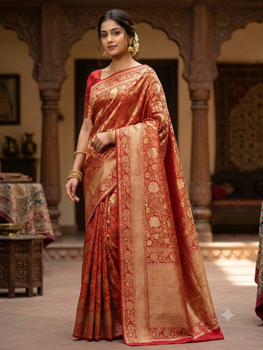Pure Kanchipuram Silk Saree