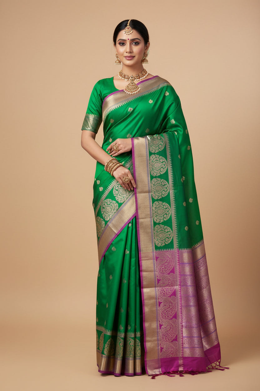 Pure Kanchipuram Silk Saree
