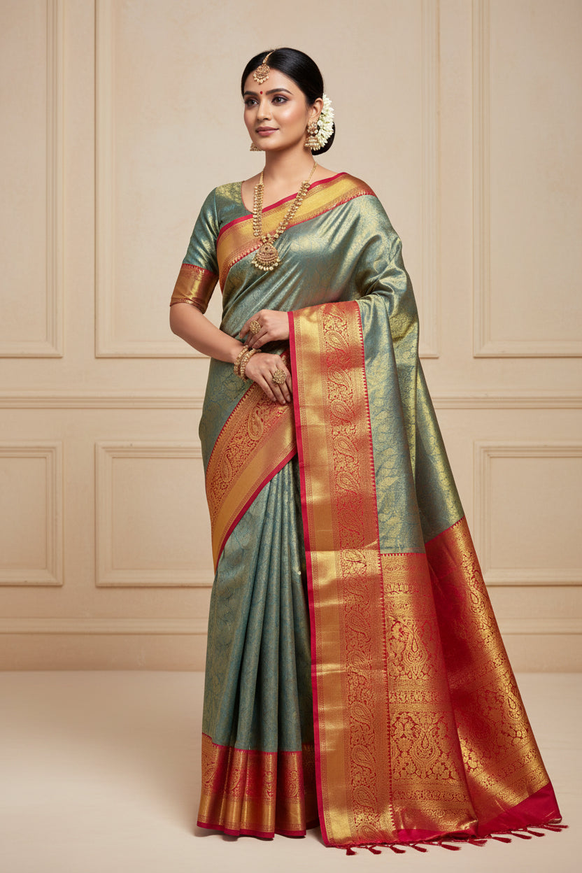 Pure Kanchipuram Silk Saree