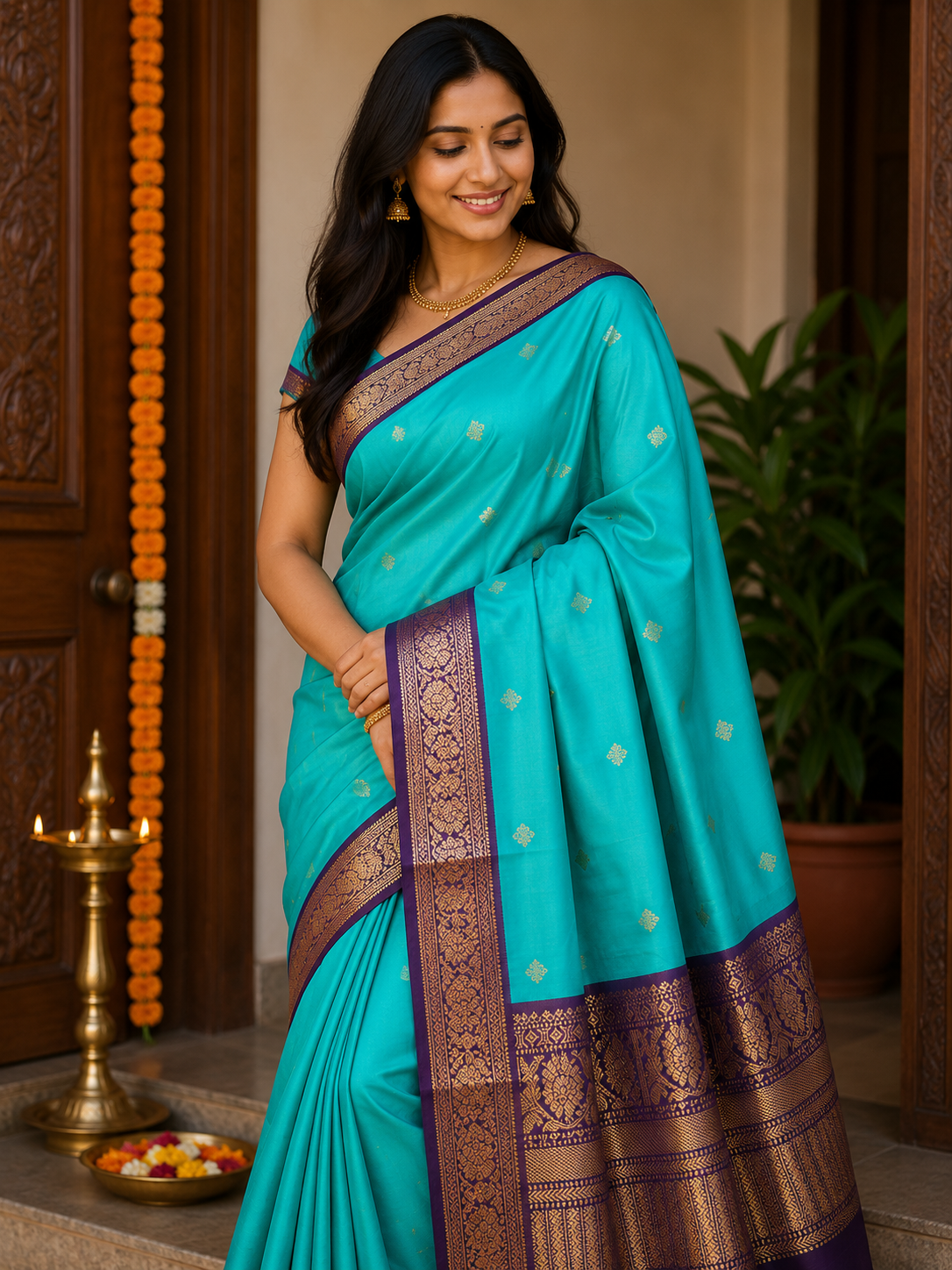 Pure Kanchipuram Silk Saree