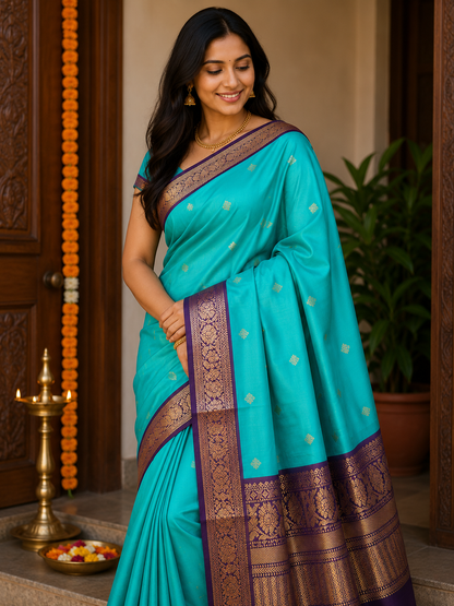 Pure Kanchipuram Silk Saree