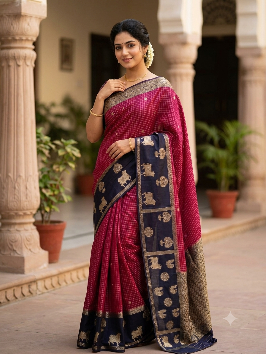 Artificial / Mix Crape Sarees