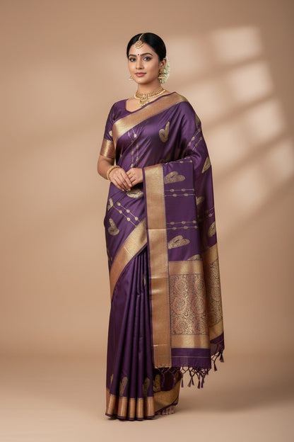 Pure Mysore Silk Saree.