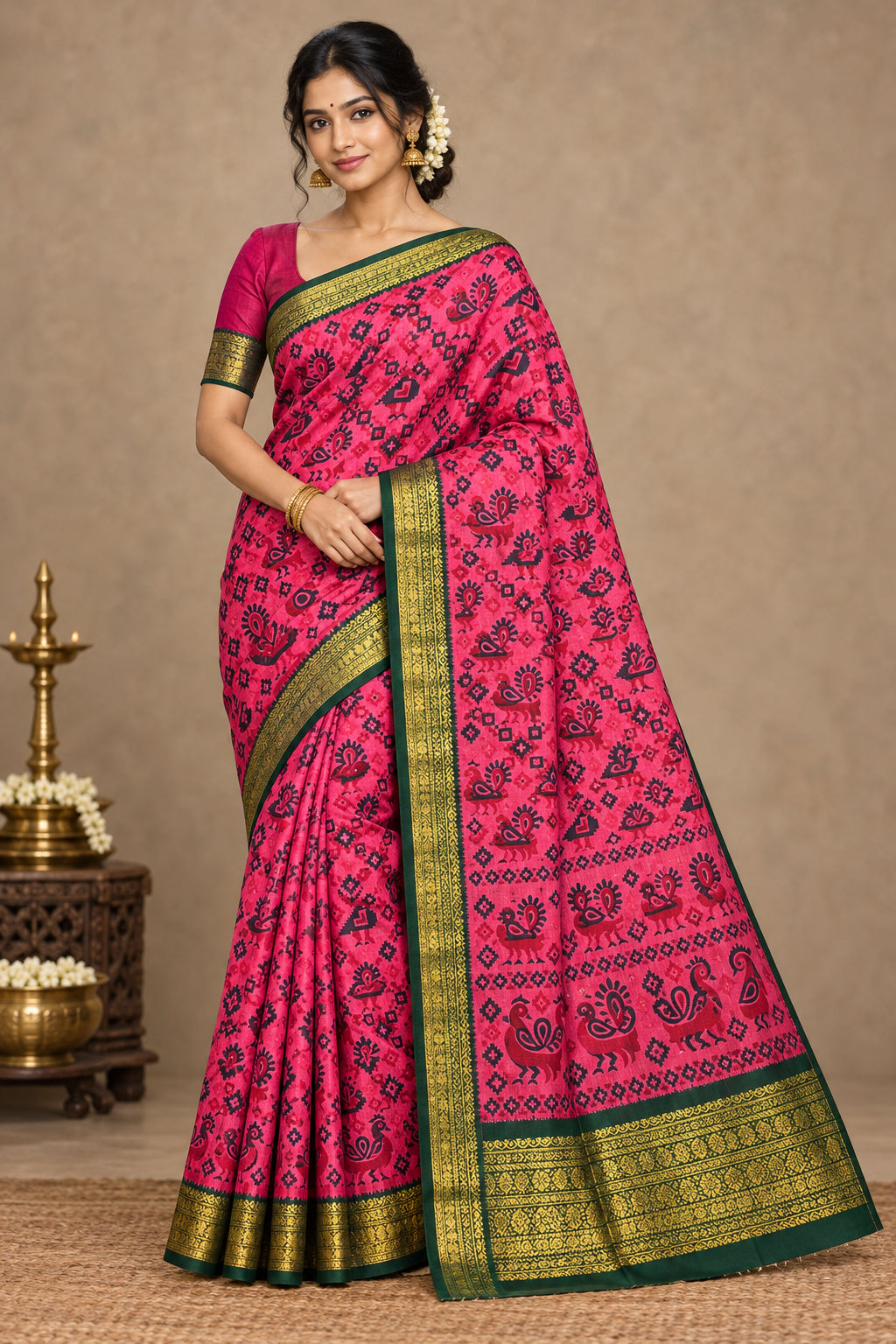 Pure Cotton Silk Saree