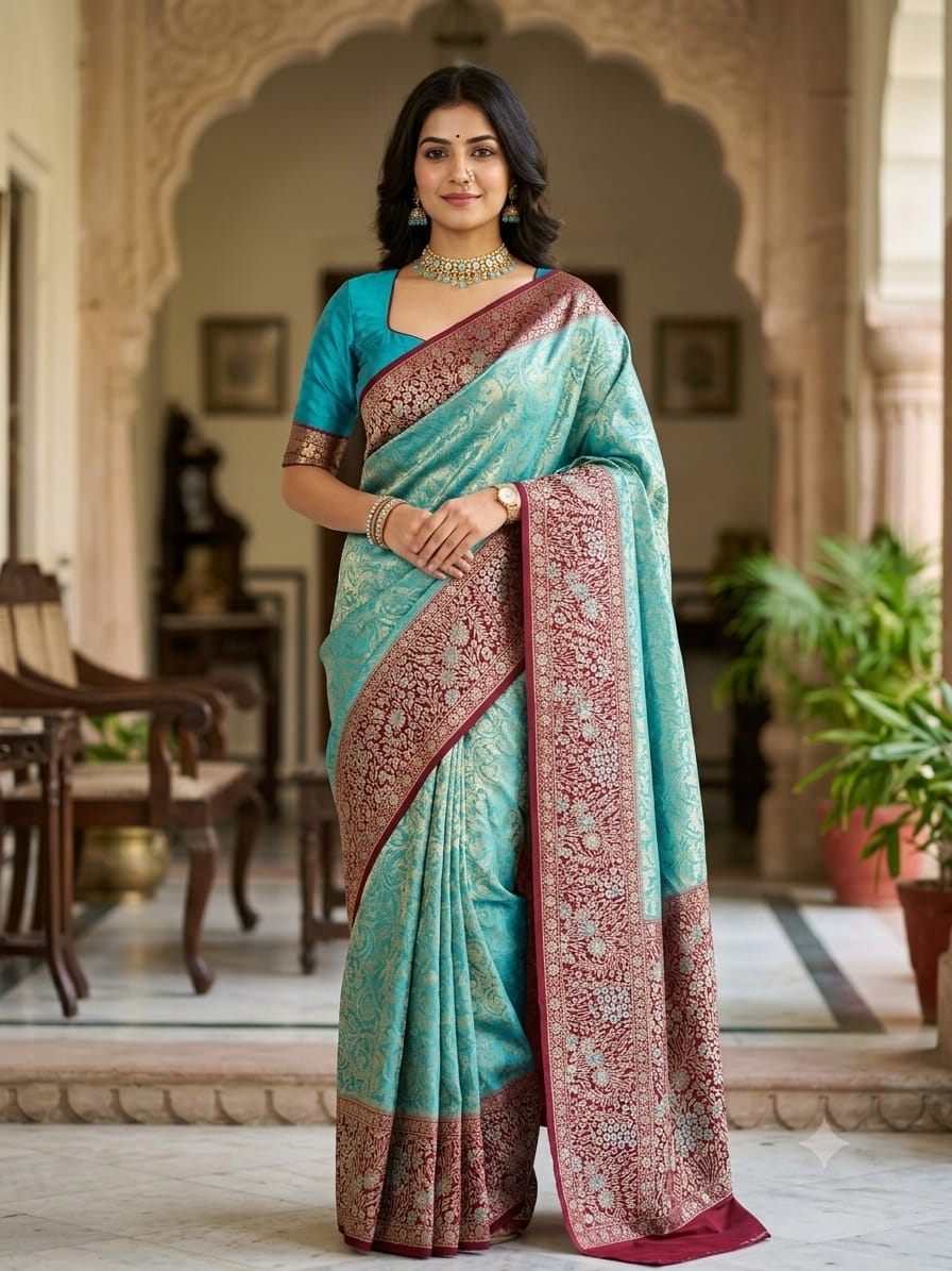 Pure Kanchipuram Silk Saree