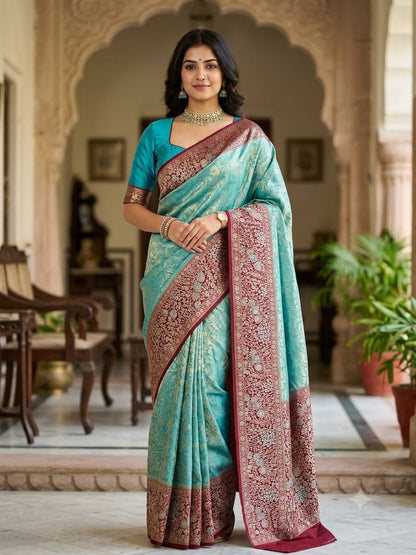 Pure Kanchipuram Silk Saree