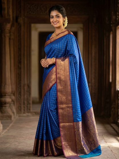Pure Kanchipuram Silk Saree