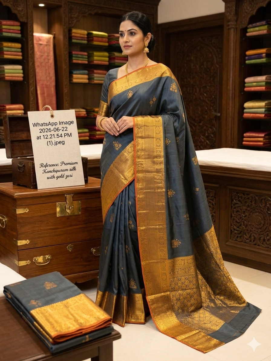 Pure Kanchipuram Silk Saree